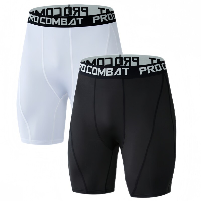 Cross-Border Popular Sports Pants Men's Summer High-Elastic Quick-Drying Gym Running Shorts Cycling Training Five-Point Tights Cross-Border Popular Sports Pants Men's Summer High-Elastic Quick-Drying Gym Running Shorts Cycling Training Five-Point Tights