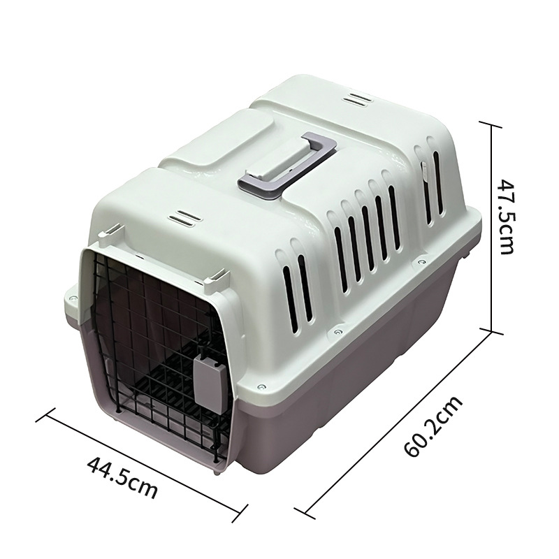 Caja de Transporte Portátil para Mascotas de PP Desmontable para Viajes