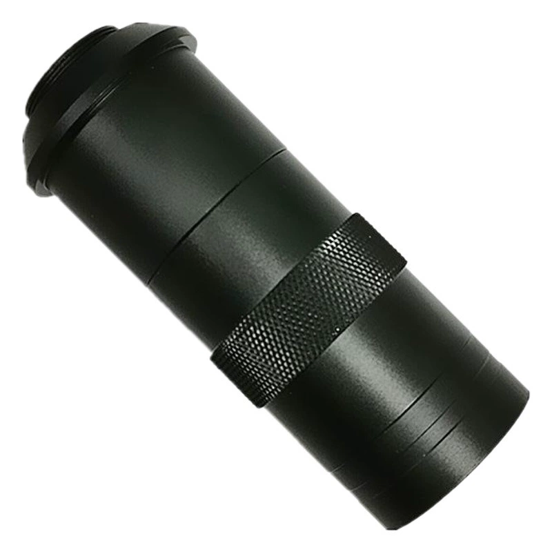 100 раз объектив монокуляра профессионального Электронного видео-интерфейса к камеры объектива с увеличением микроскопа промышленного портативный