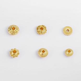 DIY Accessories Color-retaining Alloy Beads Hairpin Tassel Headwear UFO Beads Bracelet Earrings Bead Spacers