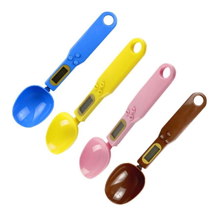 厂家批发跨境货源 食品勺子称电子称厨房秤调料称0.1G量勺称