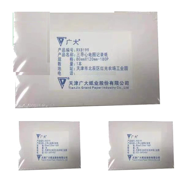 Тяньцзинь большинство Zolo M2 дефибриллятор бумага ЭКГ чертежи термополиграфическая бумага 80*120-180