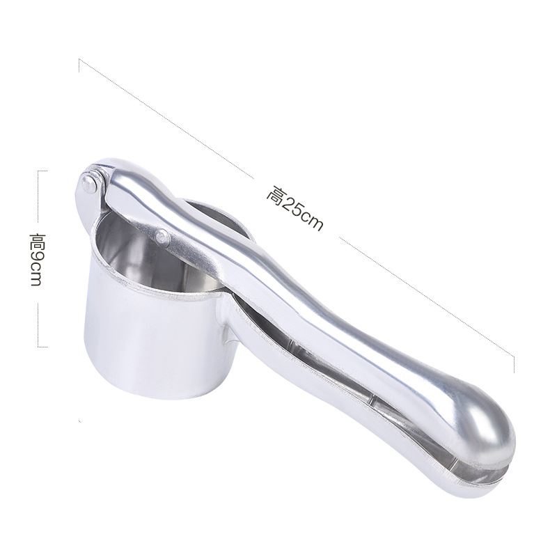 Máquina de cocina de acero inoxidable de jugo manual al por mayor portátil de fruta pequeña para hacer jugo de fruta multifuncional