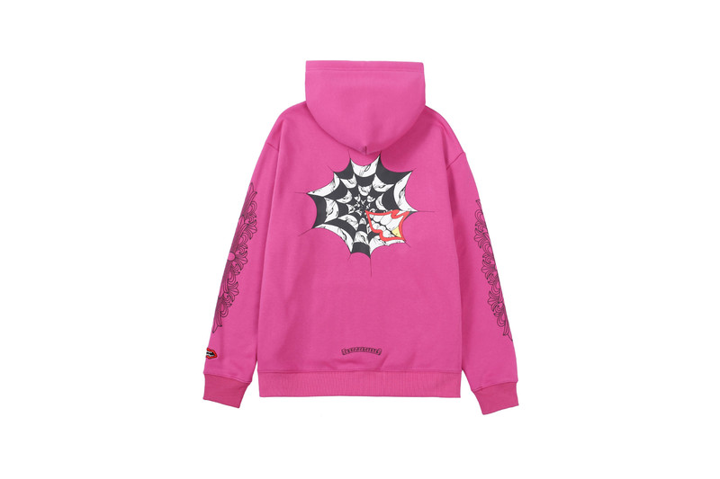 24新款chrome Hearts 克罗伈卫衣正确版马蹄连帽卫衣广州工厂批发|undefined