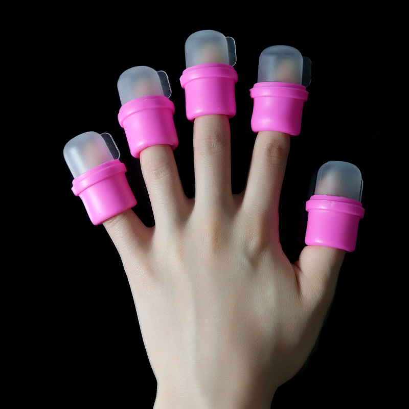 Manicure silicone nail polish remover, n...