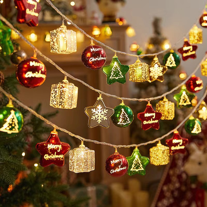 Mezcla de paquetes de regalo de Navidad