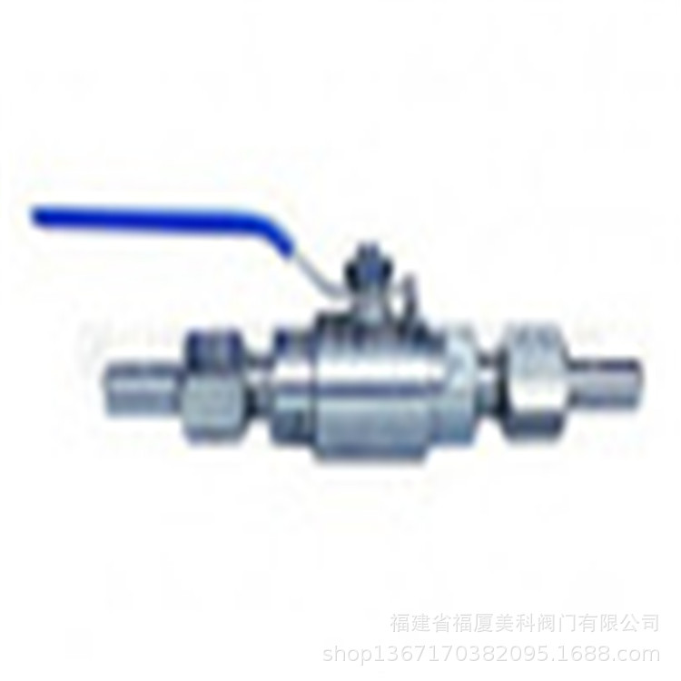 福厦美科供应Q21SA外螺纹球阀 不锈钢对焊式球阀 卫生级阀门