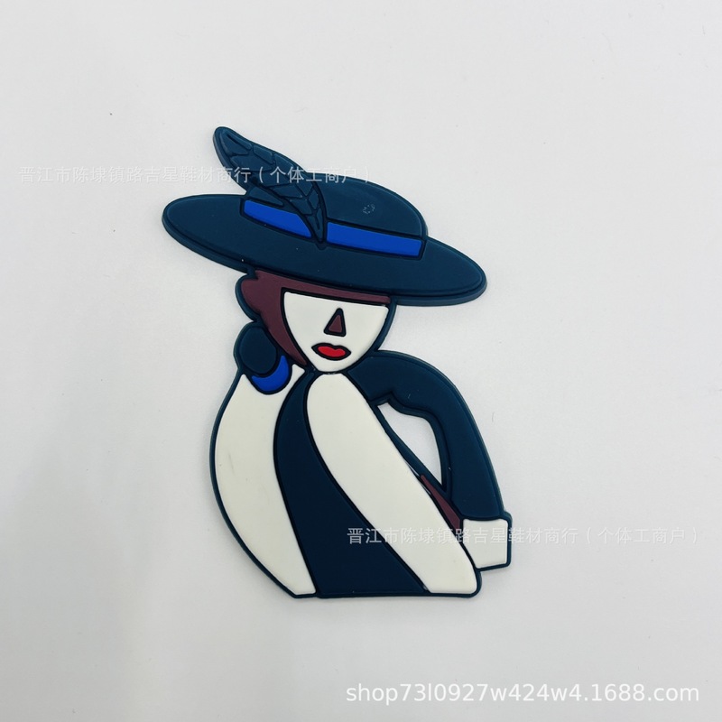 クロスボーダー新しいモダンガール漫画 pvc キーホルダーパーソナライズされたクリエイティブバッグカーペンダントアクセサリーキーチェーン|undefined