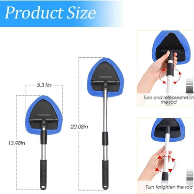 Car cleaning tools – Kit with Extendable Handle