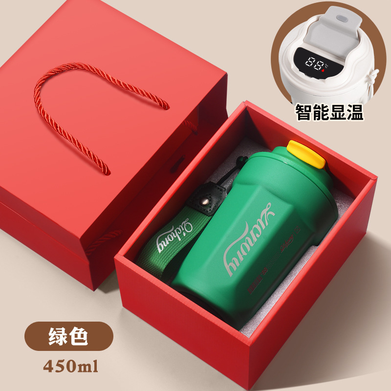 智能温显316不锈钢保温杯男女高颜值保冷咖啡杯便携杯子礼品定制|undefined