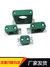 輕型水管液壓油管管夾圓管固定支架夾塑料管卡鋼管電纜卡扣夾緊器