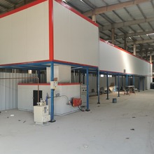 木門噴塗設備粉末靜電噴塗設備	護欄噴塑設備  貨架噴粉噴塗設備