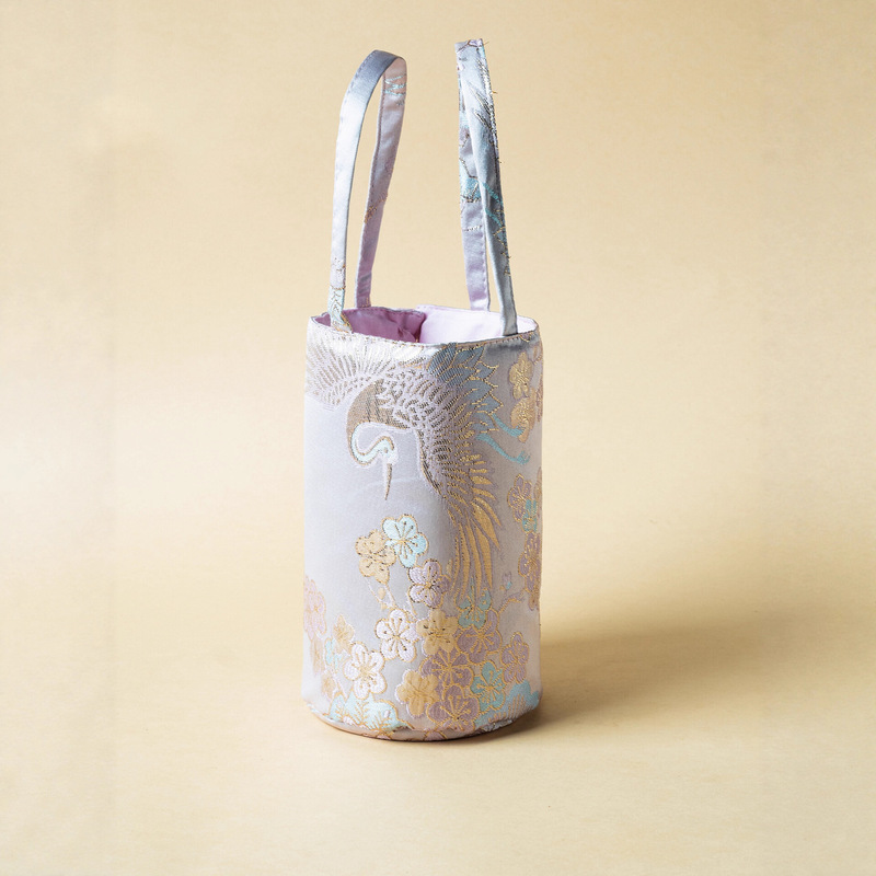 Chinese-Style Crane New Insulated Cup Bag Water Cup Sleeve Protective Cover Coffee Cup Portable Handbag Gift Bag Universal