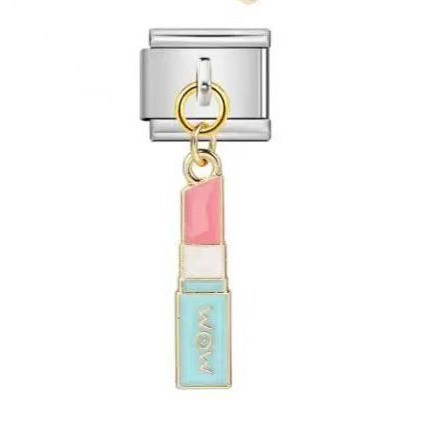 振沃意大利魅力模块手链 单个挂钩款吊坠星球口红小马弹力拼接链