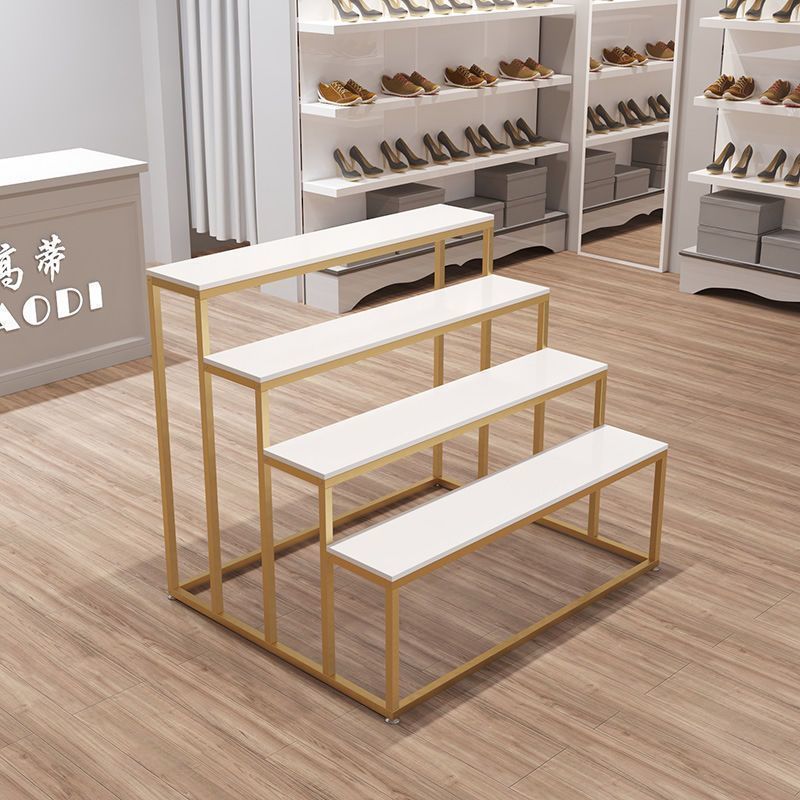 鞋店中岛展示台商场包包展示架鞋架流水台花店化妆品陈列架置物架
