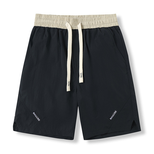 Summer New Trend Loose Casual Men's Sports Comfortable Breathable Five-Finger Shorts Men's Korean Version Summer Thin