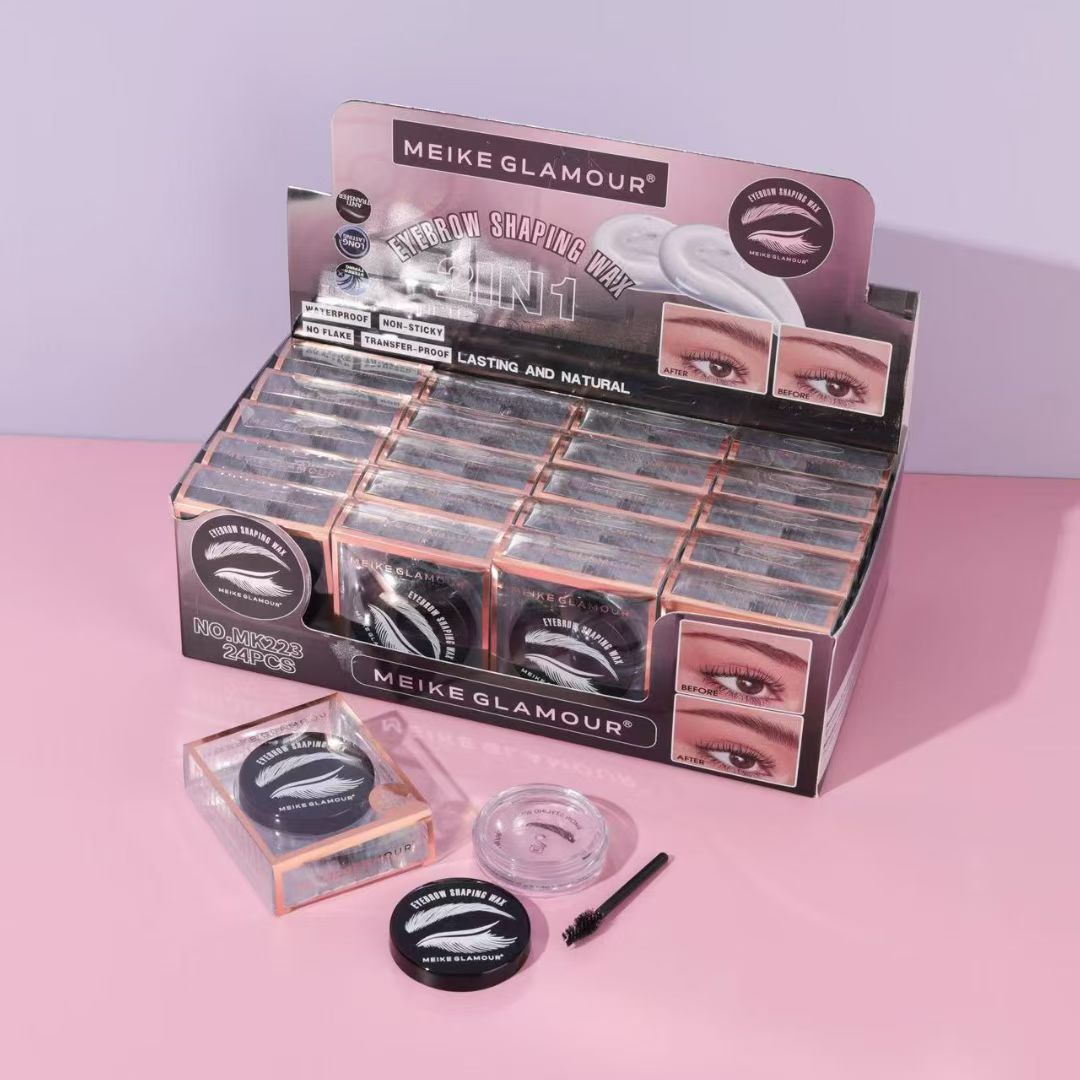 Nuevo paquete independiente transfronterizo de cejas tridimensionales de cuatro colores con cepillo fácil de colorear impermeable a prueba de sudor no es fácil de manchar. image 3