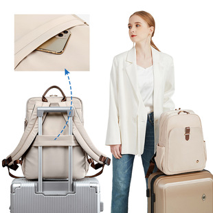 Computer Bag Anti-Fall and Shock-Proof Satchel Suitable for Apple Notebook Lenovo Air14 Female 15.6Ins Style Simple 15