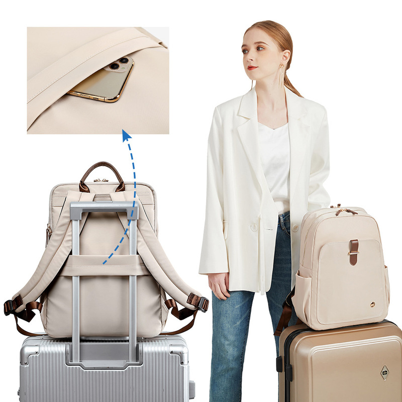 Computer Bag Anti-Fall and Bubble Wrap Satchel Suitable for Apple Notebook Lenovo Air14 Female 15.6Ins Style Simple 15