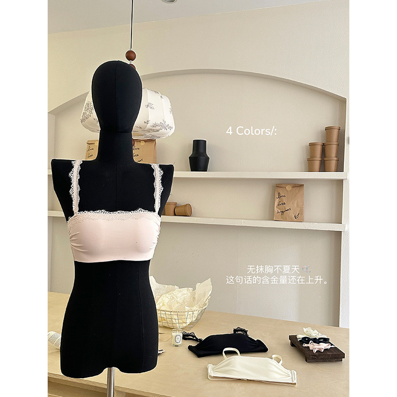 [Push-Up Comfortable Bra] Underwear for Women with Small Breasts, Push-Up Without Empty Cups, Strapless Two-Wear Non-Slip Tube Top Bra