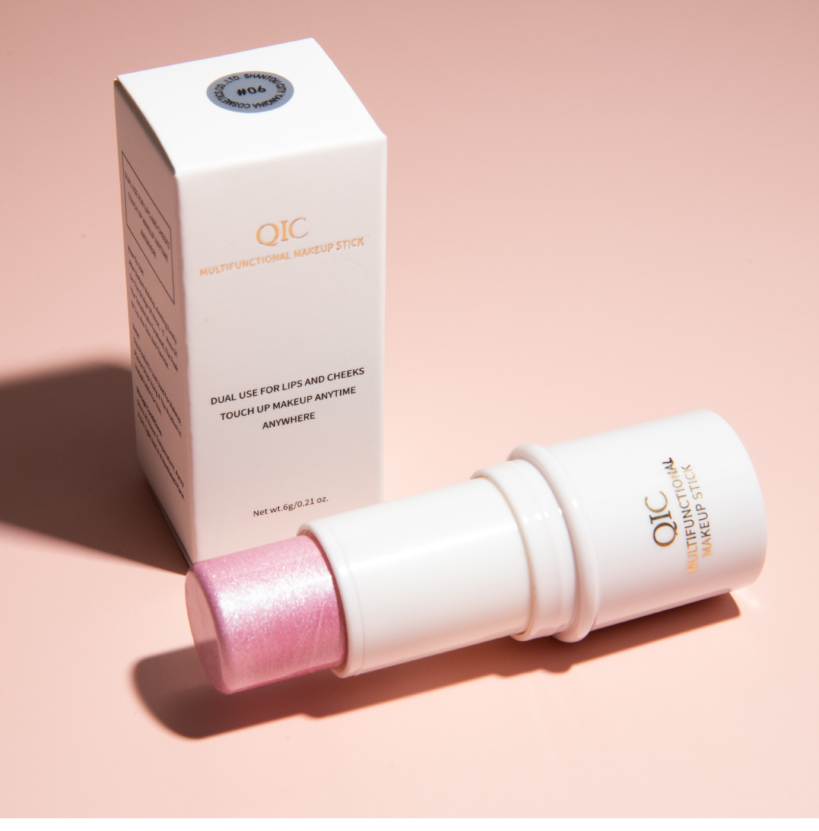Multifunction Powder Blusher Pen High Gloss Shimmer Makeup Stick_voghion.com
