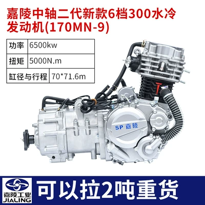 Jialing Tricycle Central Shaft Engine 300 330 360 Water-Cooled Second-Generation Six-Speed Central Shaft with Transmission Assembly (Motorcycle engine and accessories) - jialing-tricycle-bottom-bracket-second-generation-6-speed-machine-300-water-cooled-engine