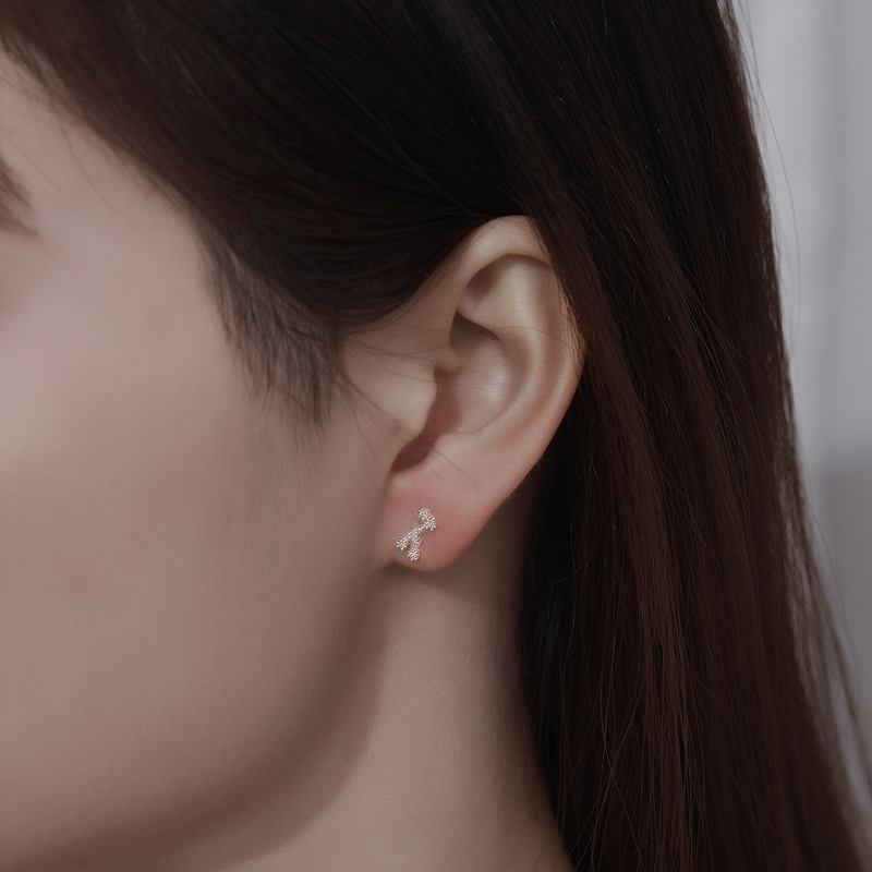 6g Weight Earrings Event & Party Supplies Rhinestones Inlay Material Ear Studs Classification 1 Pair Quantity Holiday Occasion 925 Sterling Silver Material Constellation Pattern Women'S Gender Fashion Style 1 Pair 925 Sterling Silver Rhinestones Constellation Ear Studs 7