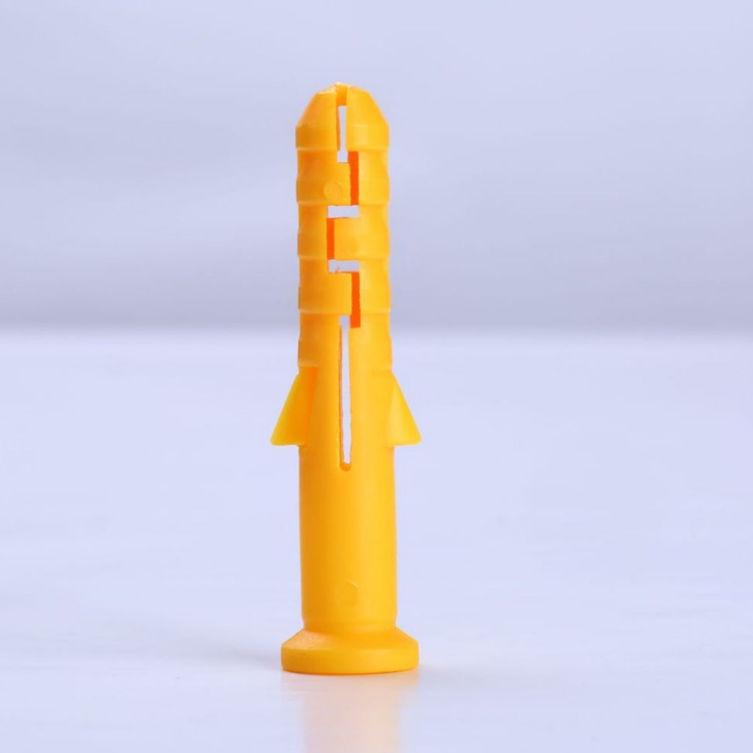 120mm加长小黄鱼螺栓涨塞胶粒塑料膨胀管M10加厚标准鱼形塑料膨胀