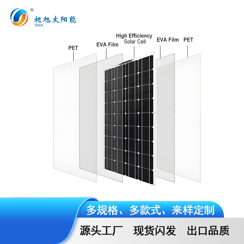 Transfronterizo exclusivo para 18v flexible panel solar panel de carga del coche panel solar se puede personalizar