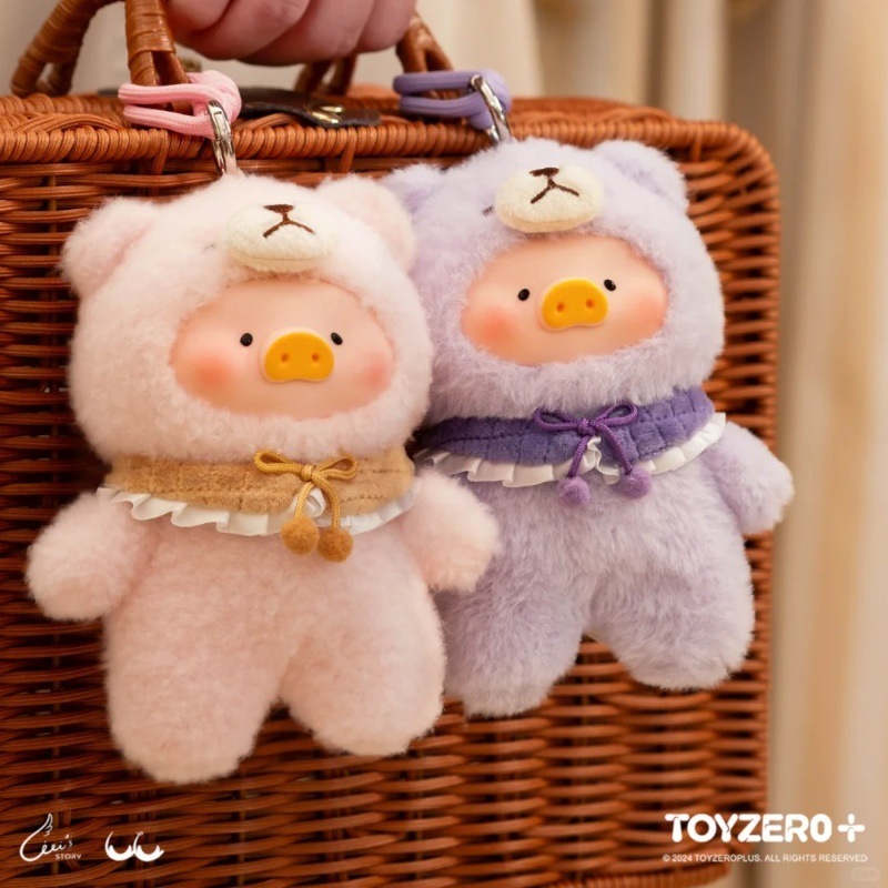 本物の LULU 豚グッドタイムズシリーズビニール 2.0 レトロテディ缶詰豚ぬいぐるみブラインドボックストレンディなギフト|undefined
