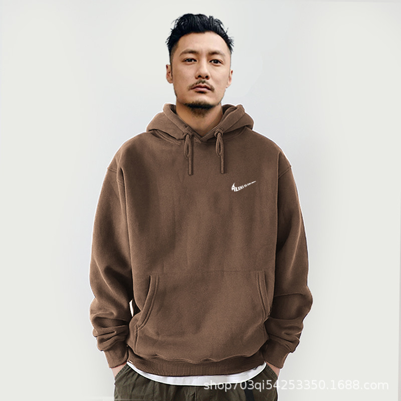 다크 브라운 후드 108 얇은