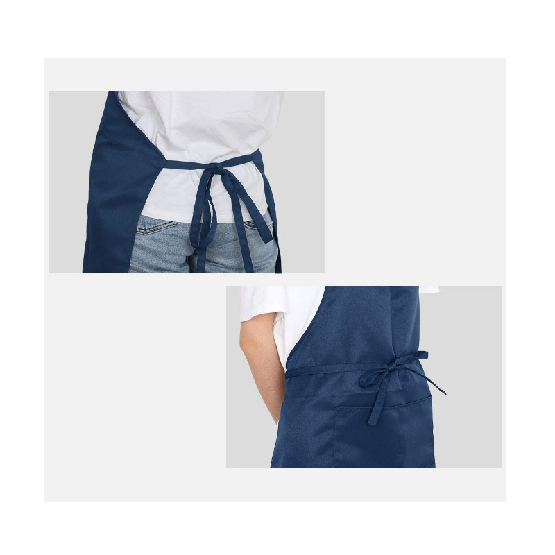 Uniforme delantal cafetería artista floral simple halter ropa de trabajo más tamaño hogar cocina delantal fábrica al por mayor