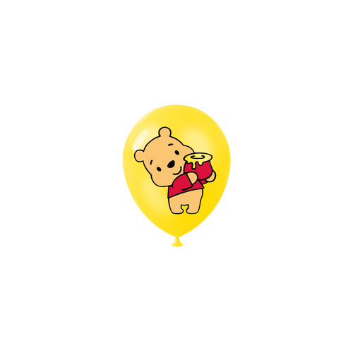 Bear in the Big Blue House Winnie the Pooh Animation Theme 12-inch Latex Balloon Set for Children's Birthday Party Decorations