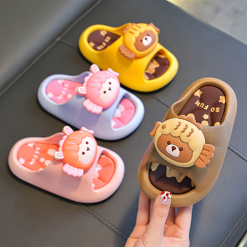 Zapatillas de verano para niños, niños y niñas, baño antideslizante para padres e hijos, zapatillas de playa para niños mayores