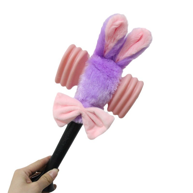 韓国PINKサポートスティックライトセット、パウダーマルチカラー、エアハンマースティックぬいぐるみセット、周辺機器、リサフラッシュスティックBLACK|undefined
