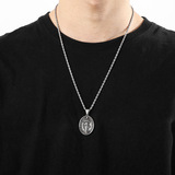 (Трансграничная торговля), трендовый аксессуар, ретро подвеска из нержавеющей стали, в стиле панк