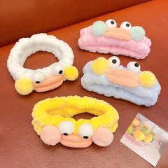 韓国版の漫画のかわいいソーセージ口面白い洗顔ヘッドバンドインインターネットセレブ女性洗顔ヘッドバンド洗顔ヘッドバンド