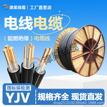 源头工厂YJV3芯6平方充电桩电缆线电线国标铜芯发电机插座电源线