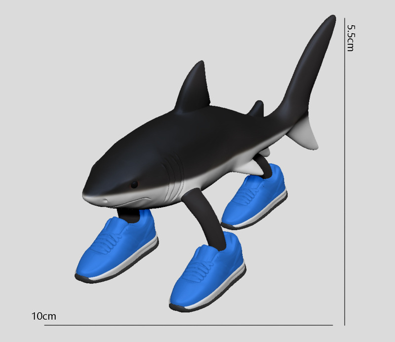 人気のトララレロ トララ外国山海経 牛と象の融合怪獣 3Dプリントオーナメントフィギュア|undefined