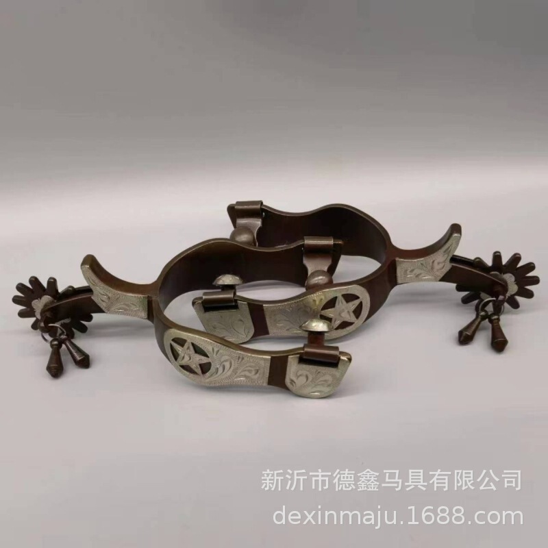 Equestrian Supplies: English/American Style Antique Bronze Horse Stirrups, Horse Mouth Stirrups, Horse Stirrups Made of Low-Carbon Steel
