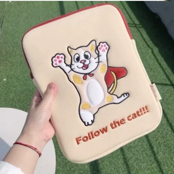 Cute Inner Sleeve Tablet Protective Case Frame iPad 13 Korea Newpro Kitten All Superman 11
