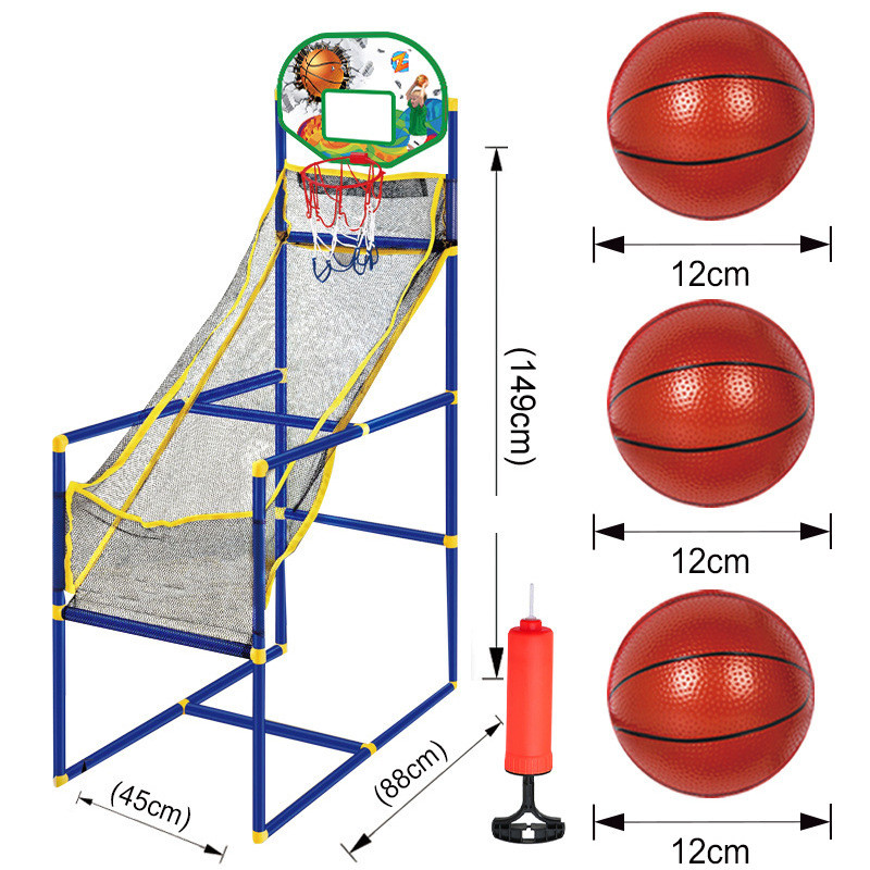 1.49m large shooting machine [green] + 3 balls