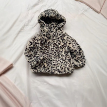 西班牙外贸出口原单尾货 儿童豹纹 潮流外套秋冬新款 原单尾货