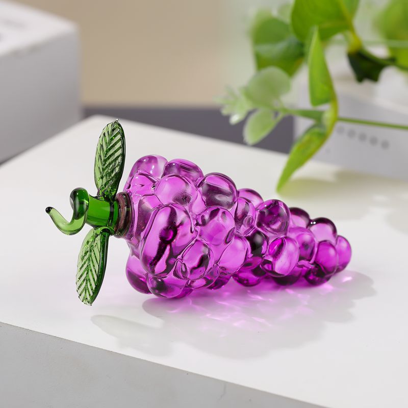 Crystal Glaze Fruit Foreign Trade Light Luxury Cross-border Crystal Grape Pineapple Apple Peach Ornaments Decorative Crafts Crystal Glaze Fruit Foreign Trade Light Luxury Cross-border Crystal Grape Pineapple Apple Peach Ornaments Decorative Crafts