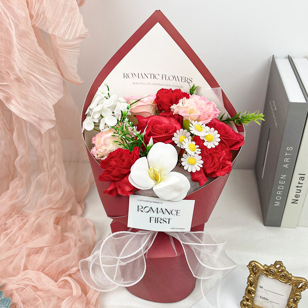 뷰티 부케-레드