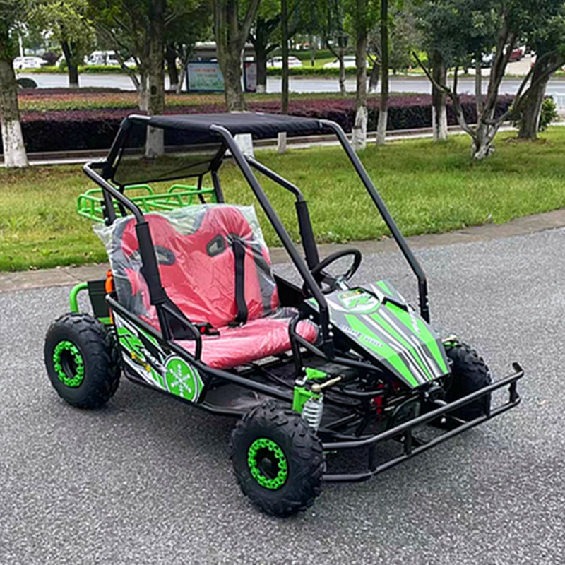 48V eléctrico padre-hijo doble coche de kart todo terreno coche de playa de dos plazas sitio parque escénico alquiler