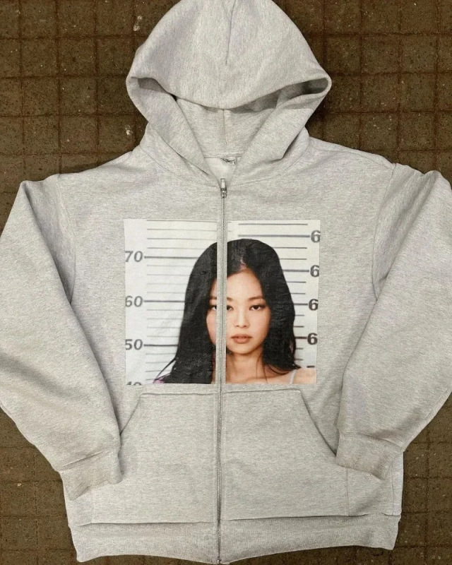 欧美版男女式可爱连帽衫青少年超大运动衫休闲衣服拉链厚|undefined