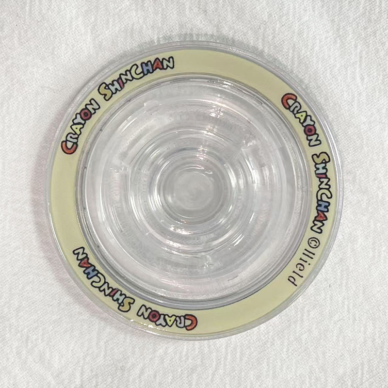 Chasis de succión magnética magsafe Airbag móvil base transparente accesorios de succión magnética goteo pintado redondo