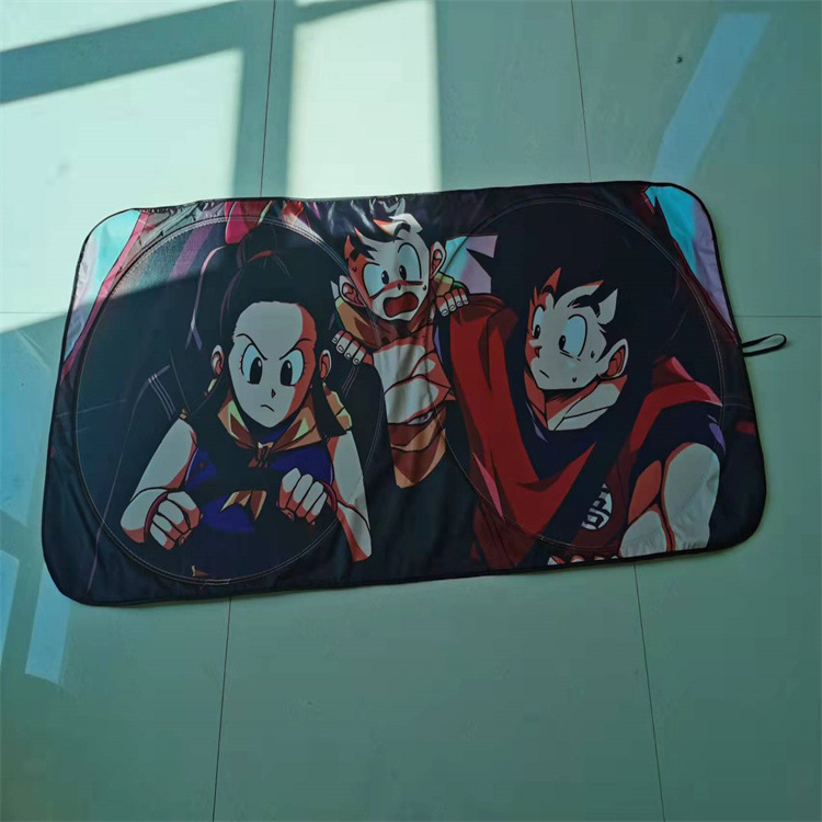 Fábrica de suministro directo de logotipo de procesamiento de automóviles doble anillo de pantalla solar tela de plata de protección solar aislamiento térmico muchos tamaños