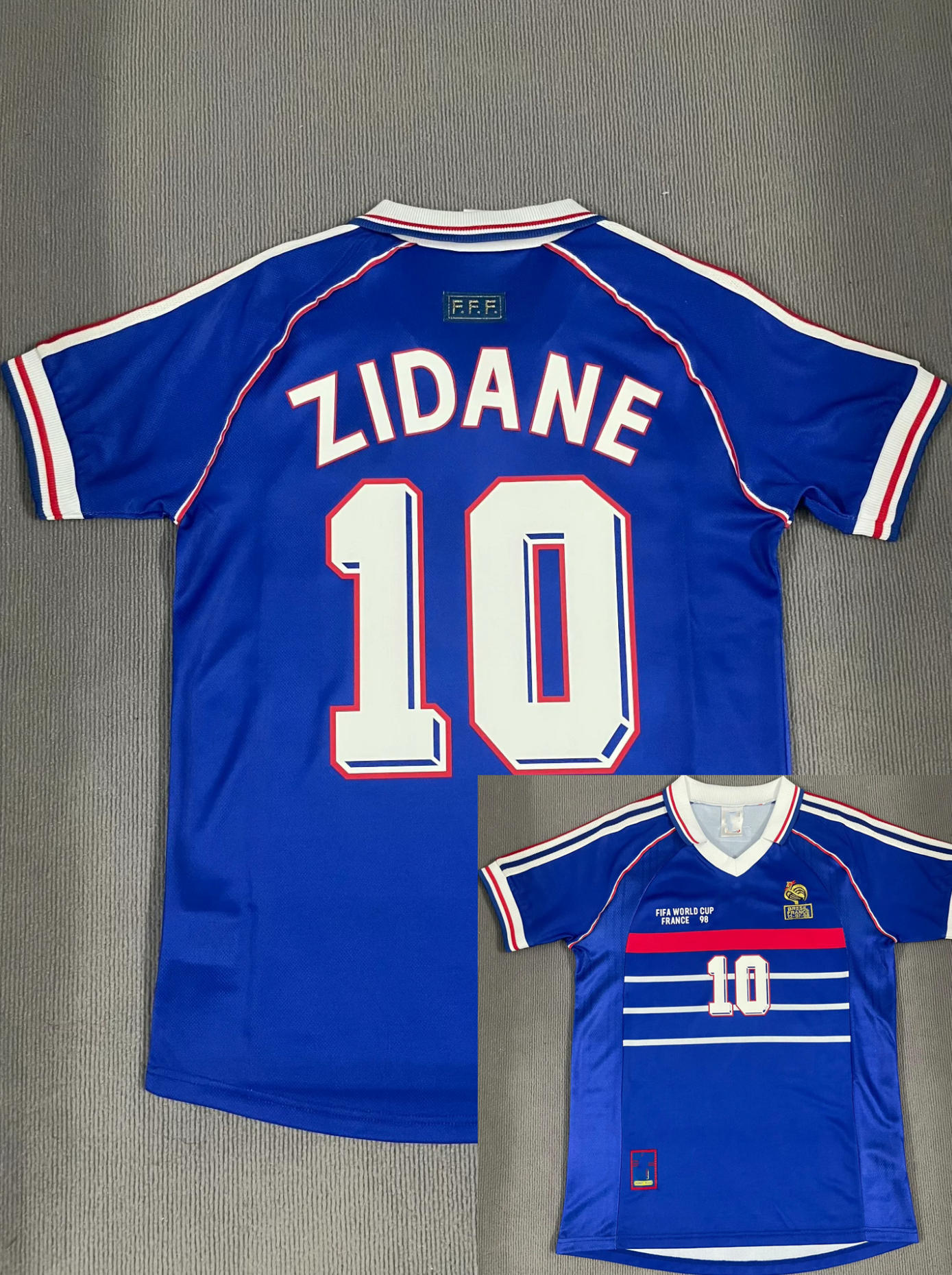 レトロなサッカー服の人気タイプのAC/22番カード80番のロマン聯紅魔ベッカム源メーカー